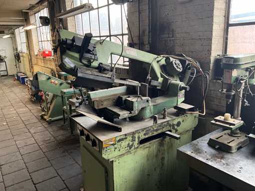 Sega a nastro orizzontale Huvema Macc Metal