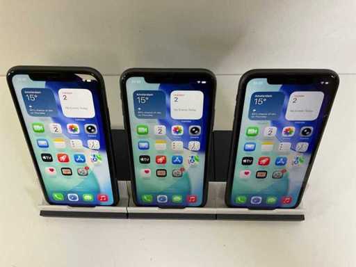 Apple iPhone 11 - 64GB - Black (3x)