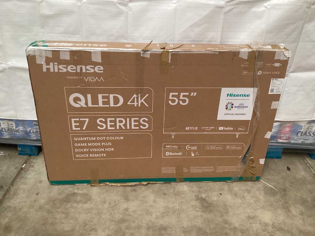 Hisense - Qled - 55 inch - Televiziune