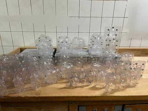 Chocolate World lot chocoladevormen “Sint” - 49 stuks (49x)