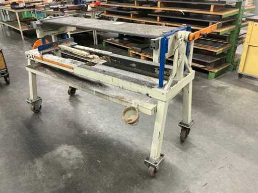 Mobiele kantel profielenkar