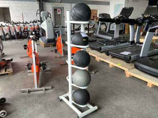 ballons médicinaux inconnus avec support Multi-salle de sport