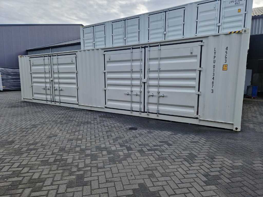 LYPU - 40ft HQ met sidedoors - Zeecontainer - 2024