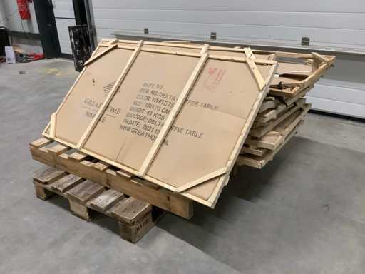 Great Home - Marmo - Piani dei tavoli (10x)