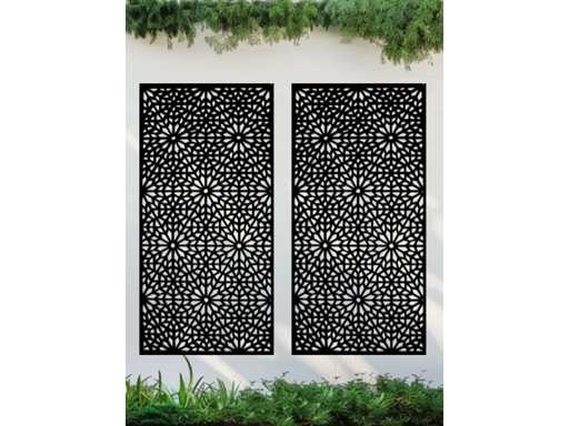 Bildschirme mit Neid – Moucharabiya – Leinwand – Terrassenbildschirm 5mm (2x)