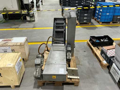 Spanen transportband