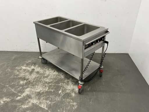 MaxPro - Bain-Marie wagen
