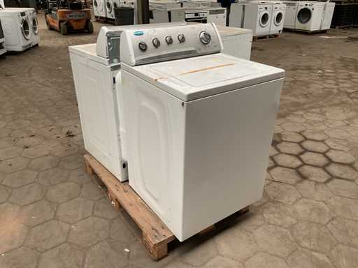 Whirlpool Waschmaschine und Trockner (2x)