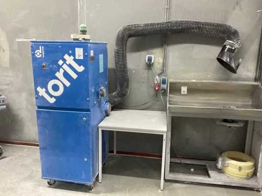 1998 Donaldson Torit TS1200 Lasdampafzuiginstallatie