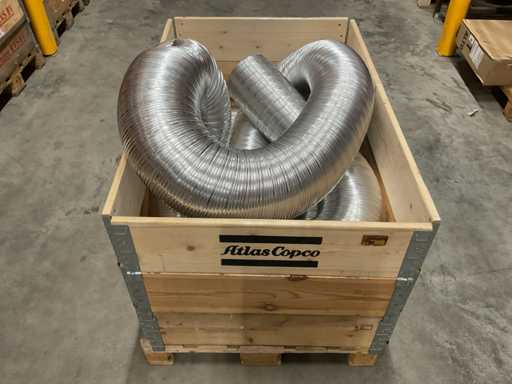 Tuyau flexible d’évacuation des gaz de combustion