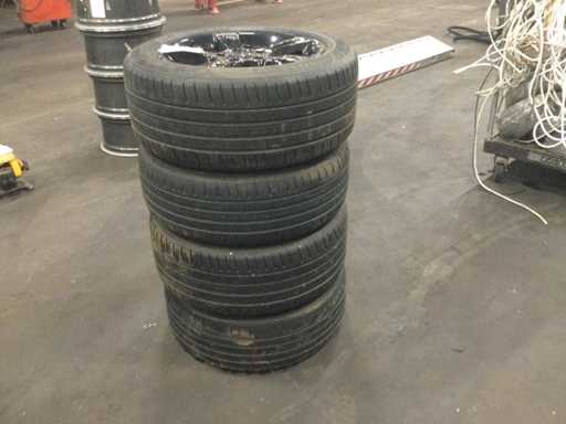 Mercedes C klasse Velg met band (4x)