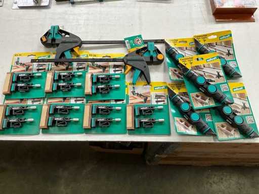 Wolfcraft Mix lot hand tools
