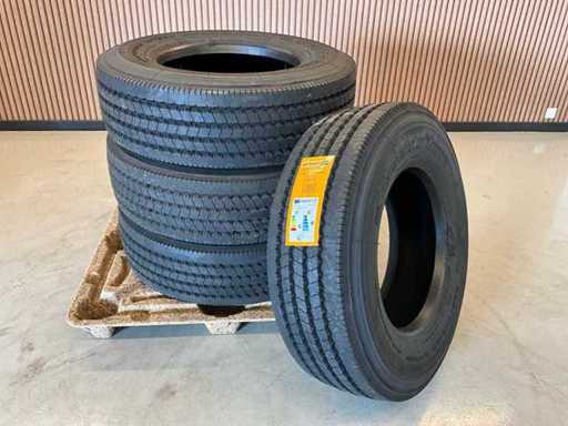 4x unbenutzter Doppelmünz 285/70R19.5 Lkw-Reifen