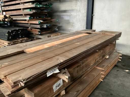 Douglas Blockhüttenprofil Regal 190x28 cm (22x) 