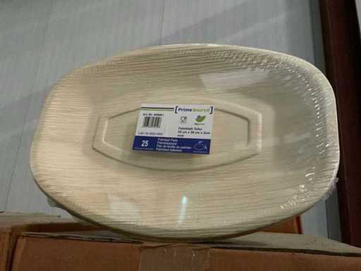 Miska sałaty z liści palmy Prime Source (5700x)