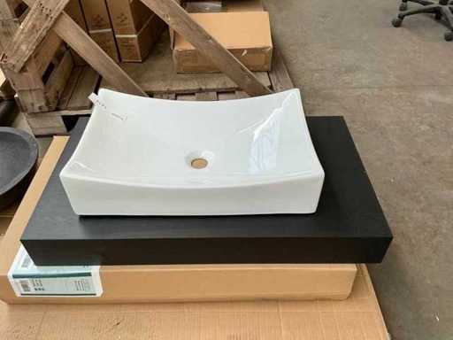 Unità mobile con lavabo