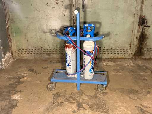 Vlamsnijmachine Eigenschap Gascilinders