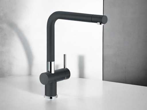 Franke Active Plus Onyx Chrome Keukenmengkraan met draaibare uitloop