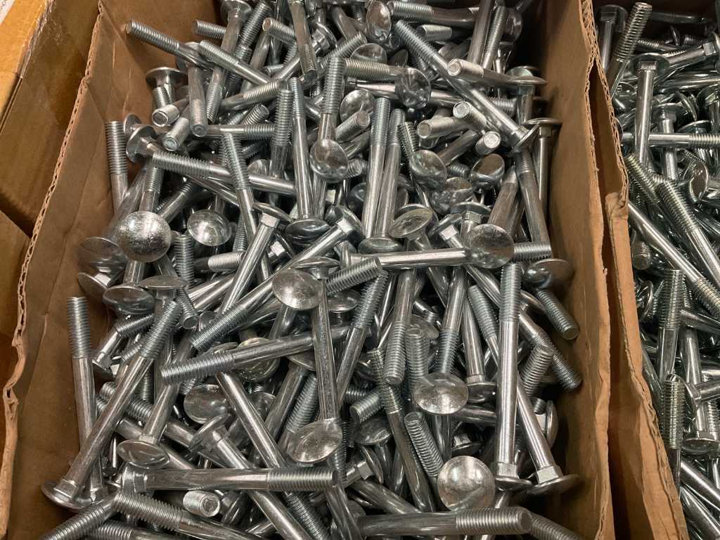 Fabory Batch of wood bolts galvanized