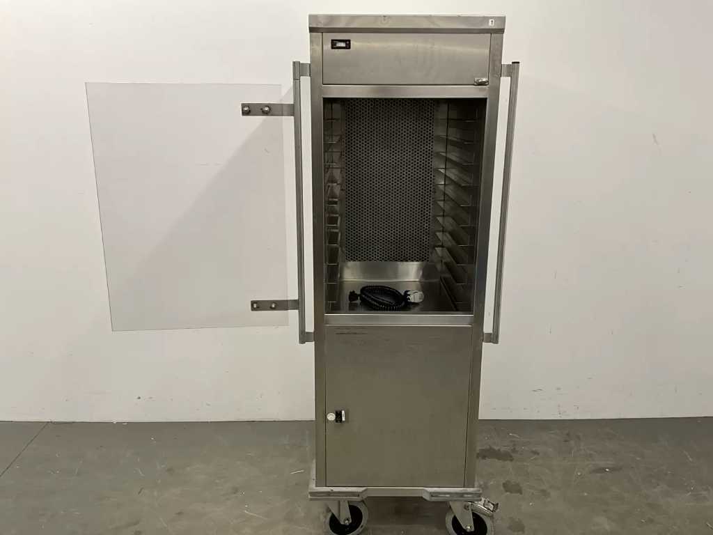 10x 2/1 GN - Chariot réfrigéré à étagères (capacité 10x 2/1 GN)