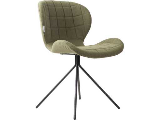 Zuiver OMG Green Esszimmerstuhl (2x)
