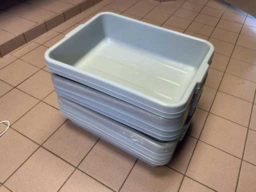 Bac de nettoyage en plastique (12x)