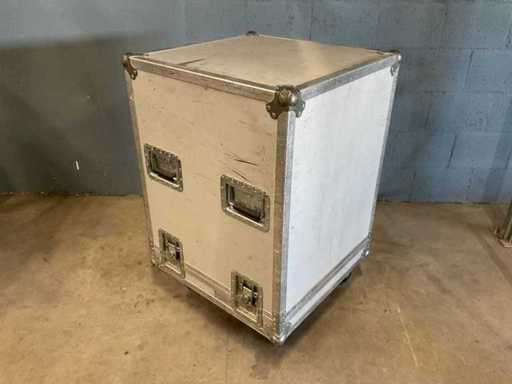 Flight case 61x59cm Holland P.A. Service (2x)