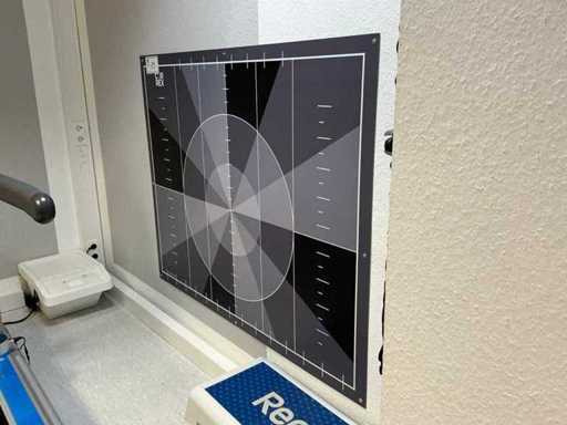 Calibration wall for measuring systems
