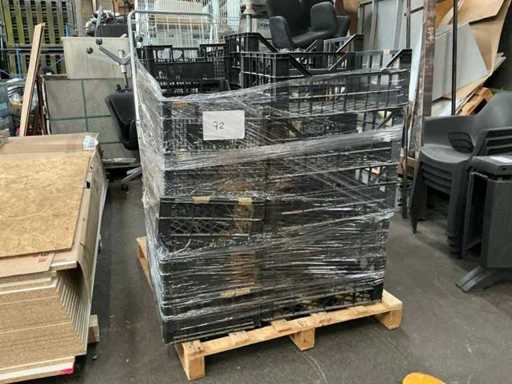 Diverse Pvc stappelbakjes (25x)