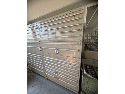 LISTA DICK Workshop Drawer Cabinet with Contents