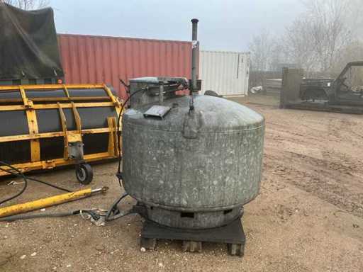 2000 Rietberg RW-01/aIII Verticale opslagtank