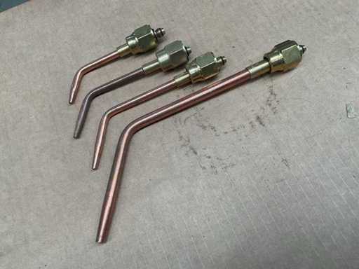 Końcówki palnika spawalniczego (4x)