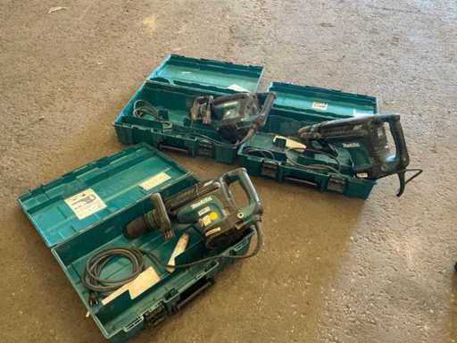 MAKITA HM1213C Marteau de démolition (3x)