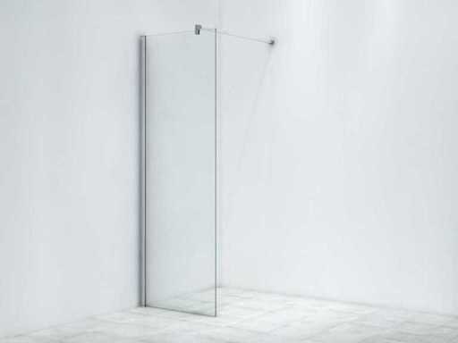 Inloopdouche chroom antikalk veiligheids glas 70x200cm