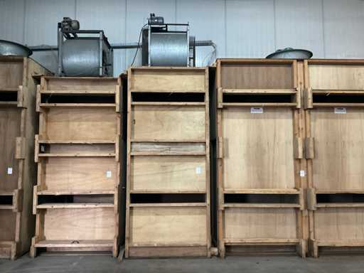 Muro di essiccazione Necap, 1 di larghezza, 4 di altezza