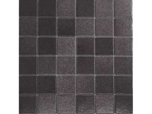Appiani Anthologhia Plumbago Semi-Gloss 30x30 Mosaic 5x5 cm - Mozaïek tegel 16m²