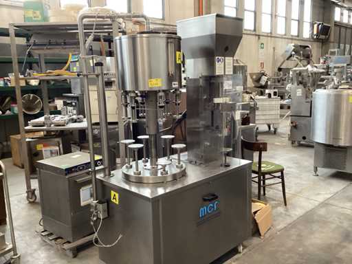 MCF Monobloc vulling en afdekking