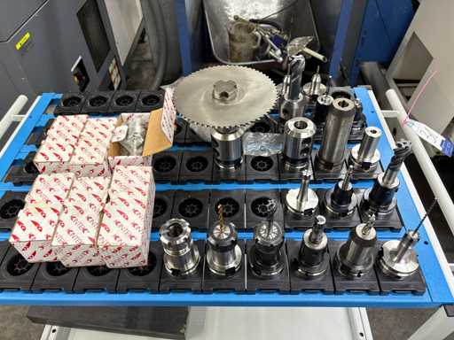   Lot HSK 63 A Tool Holders