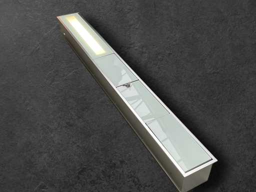 Emco Asis built-in module 17x158x15 cm with lighting