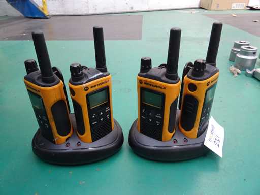 Motorola - Portofoon (4x)