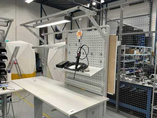Due to the termination of the production line of robots and office inventory.