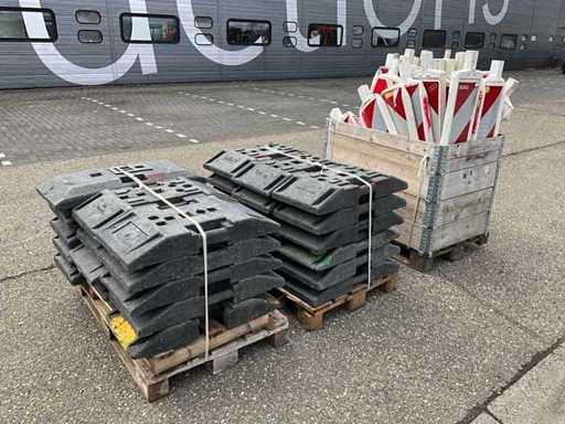 +/- 30x Geleidebaken