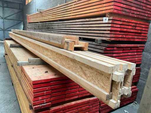 Partij I-joist balken 8 meter lang (8x)