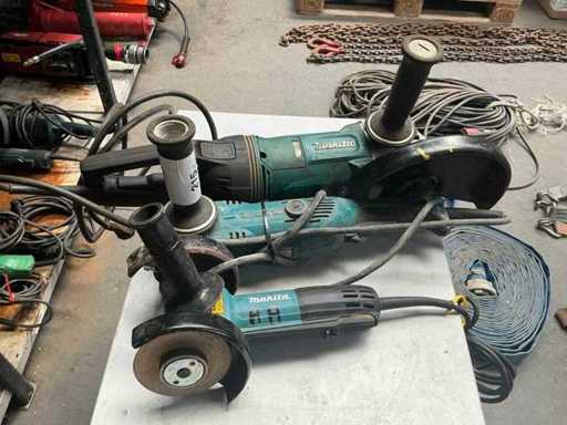 Makita Angle grinder (3x)