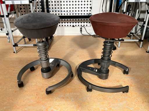 Swopper Aeris verrijdbare kruk (2x)