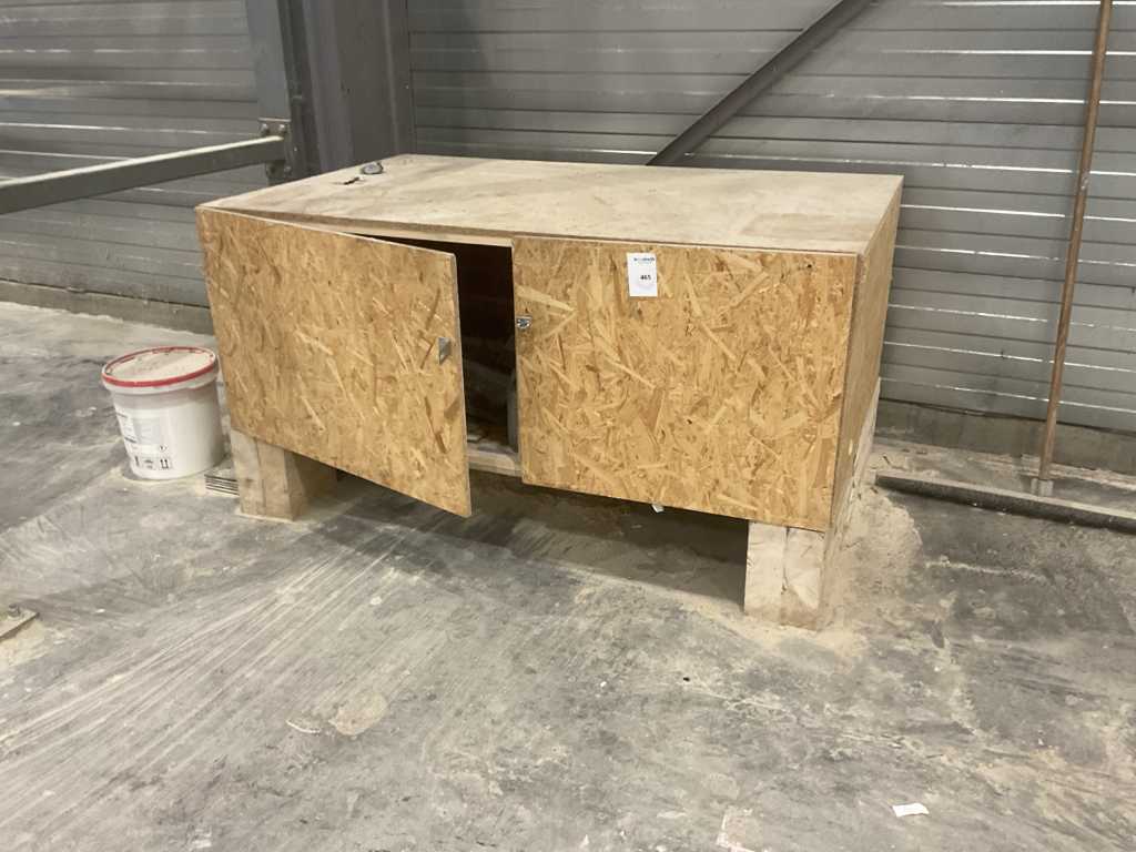 tavolo da lavoro in legno