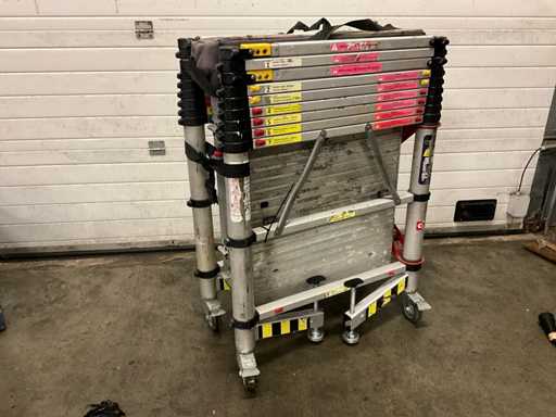 Teletower Telescopic Telescopische Rolsteiger