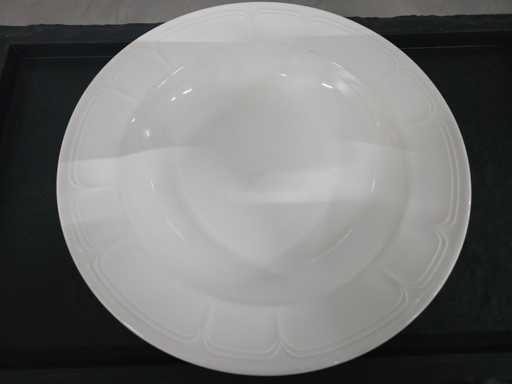Continental - Assiette creuse en porcelaine (52x)