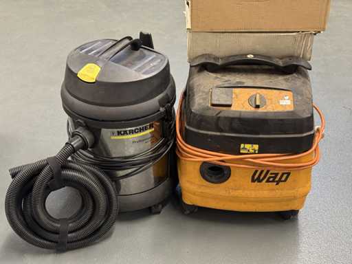   2 aspiratoare industriale