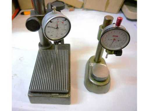 WNT - Tables de mesure de précision + jauges à cadran